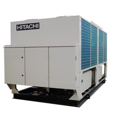 日立全年运行热泵热水机RHUG120AHZ1-N系列安装